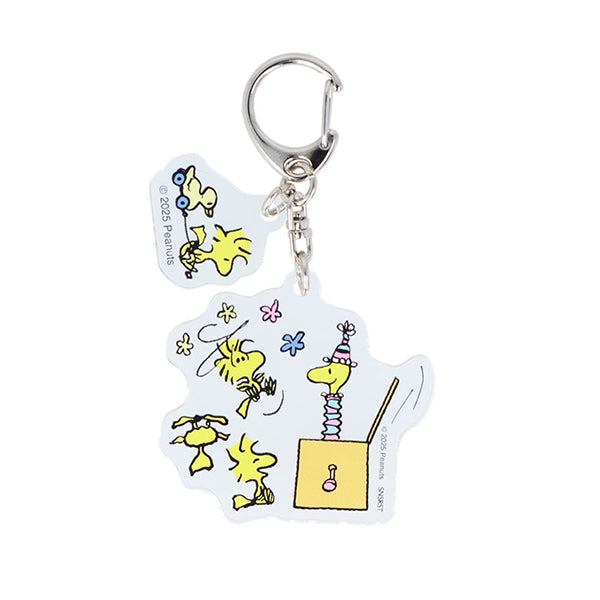 スヌーピー ミニアクリルキーホルダー (WOODSTOCK＆SNOOPY 第2弾)