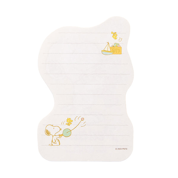 スヌーピー ダイカットミニレター (くま)