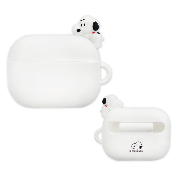 【美品】AirPods Pro （スヌーピーシリコンケース付） スヌーピー AirPods Pro(第2世代)/AirPods Pro 対応 シリコンケース