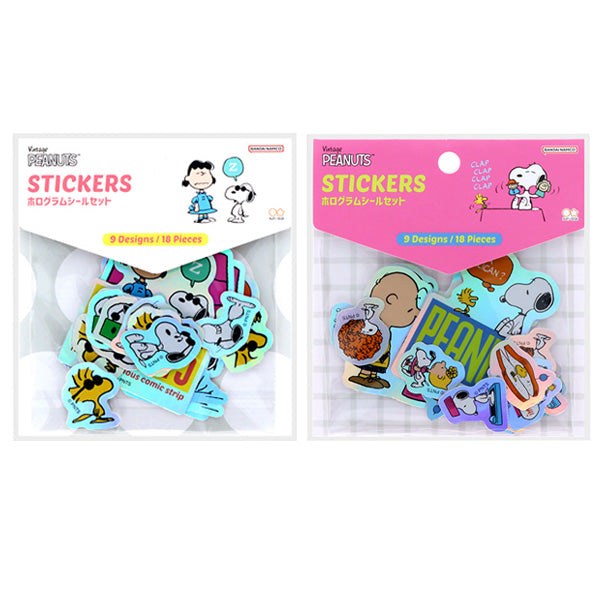 カロリスデビュー1ヶ月記念グッズスーパープレミアムセット＋写真2枚目3枚目 スヌーピー ホログラムシールセット (PEANUTS COMICAL SCENES 2)