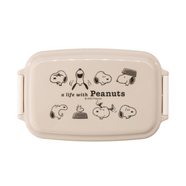 スヌーピー 1段ランチボックス (A LIFE WITH PEANUTS)