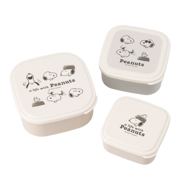 スヌーピー 入れ子ランチボックス (A LIFE WITH PEANUTS)