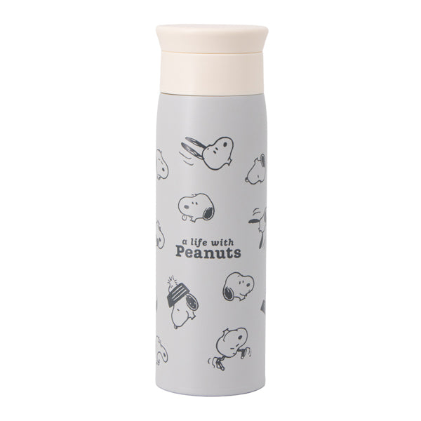 スヌーピー ステンレスボトル 500ml (A LIFE WITH PEANUTS)