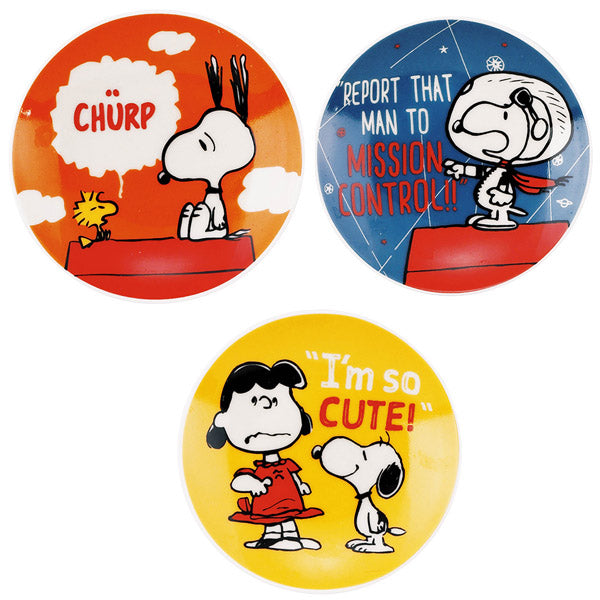 スヌーピー snoopy ミュージアム　限定　お皿　豆皿　新品　6枚セット スヌーピー snoopy ミュージアム 限定 お皿 豆皿 新品 6枚セット