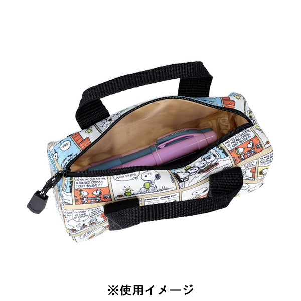 PEANUTS×OUTDOOR PRODUCTS ペンケース ロールボストン (コミック)