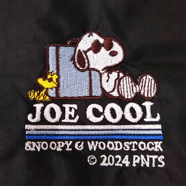 スヌーピー 折りたたみボストンバッグ (JOE COOL ブルーライン)