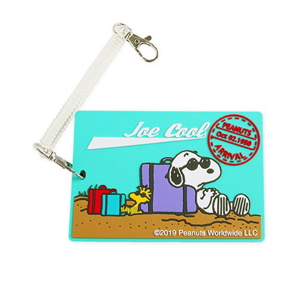 スヌーピー PVCラゲッジタグ（ジョークール）