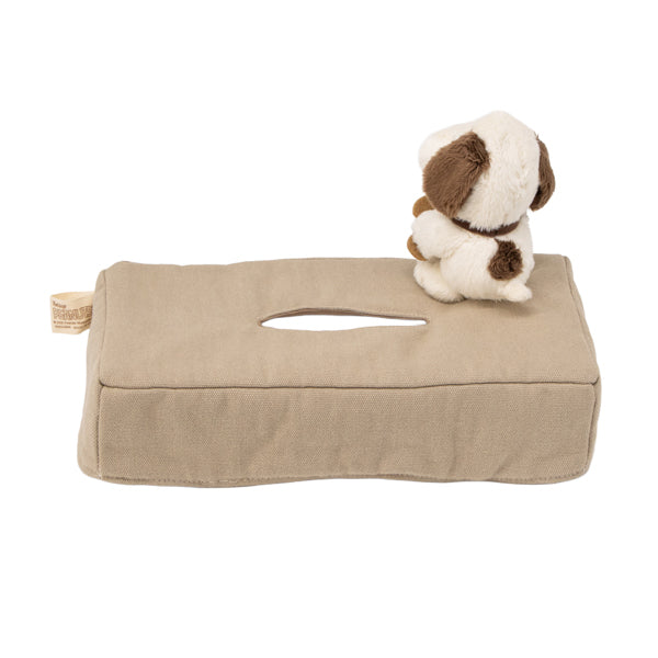 スヌーピー ティッシュボックスカバー (Snoopy and Teddy Bear)