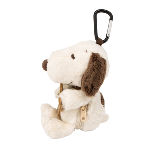 スヌーピー ぬいぐるみエコバッグ (Snoopy and Teddy Bear)