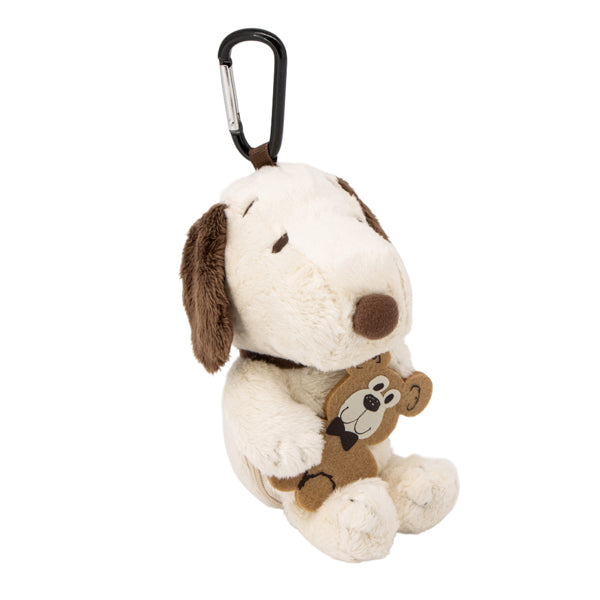 スヌーピー ぬいぐるみエコバッグ (Snoopy and Teddy Bear)