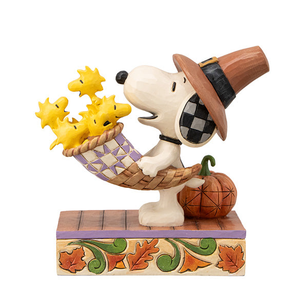 PEANUTS JIM SHORE フィギュア Harvest Happiness
