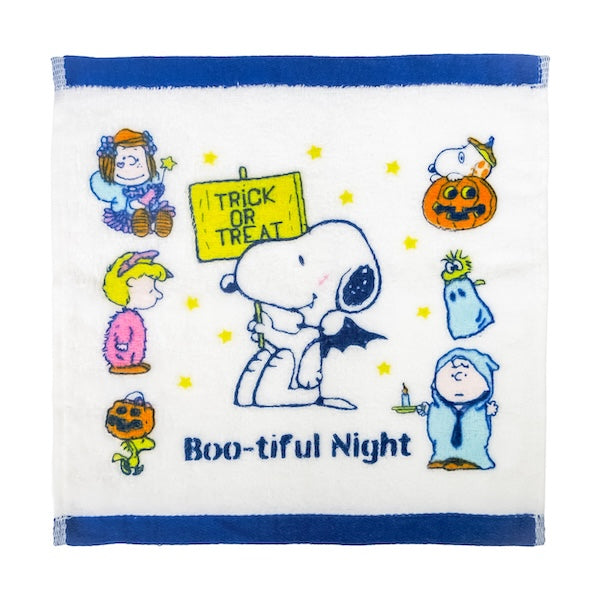 スヌーピー ミニタオル (Boo-tiful Night)