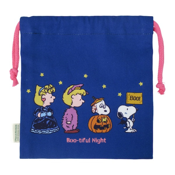 スヌーピー 巾着 (Boo-tiful Night)