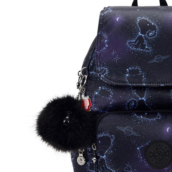 kipling PEANUTS シティジップ S (Weightless Star)