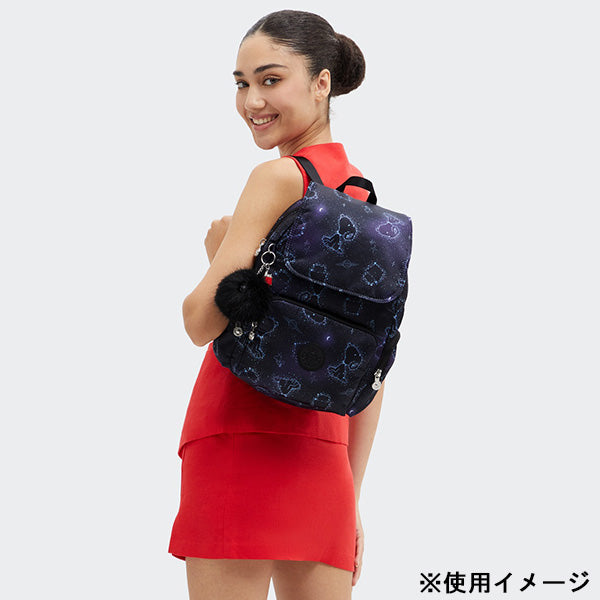 kipling PEANUTS シティジップ S (Weightless Star)