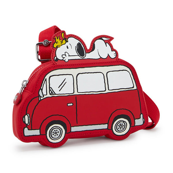 kipling PEANUTS バンバッグ (Restless Red)