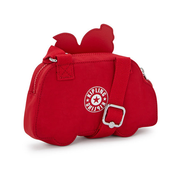 kipling PEANUTS バンバッグ (Restless Red)
