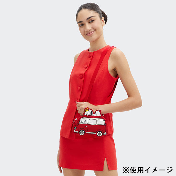 kipling PEANUTS バンバッグ (Restless Red)