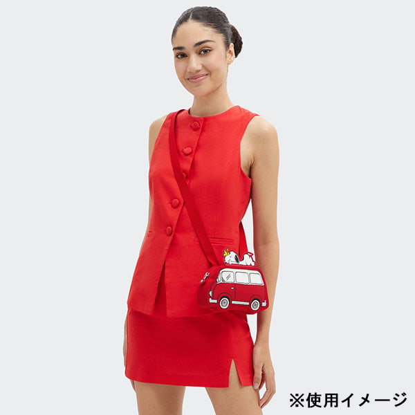 kipling PEANUTS バンバッグ (Restless Red)