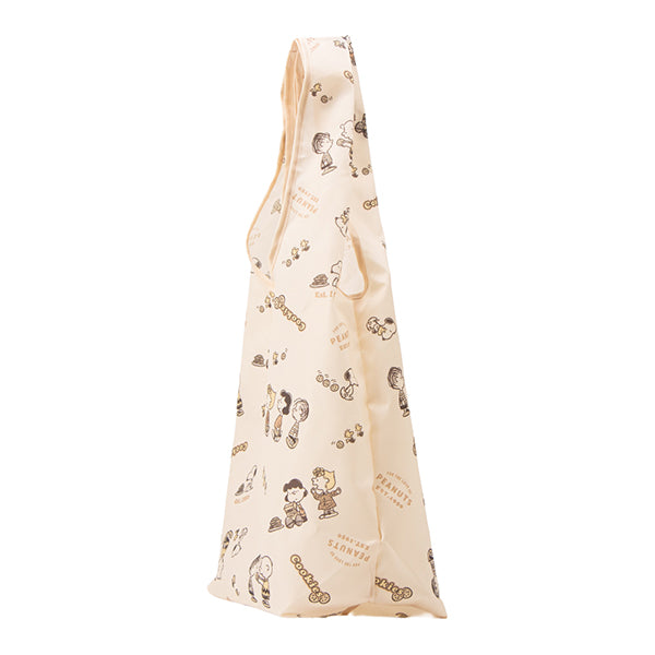 スヌーピー カラビナ付き底マチエコバック (COOKIE!)