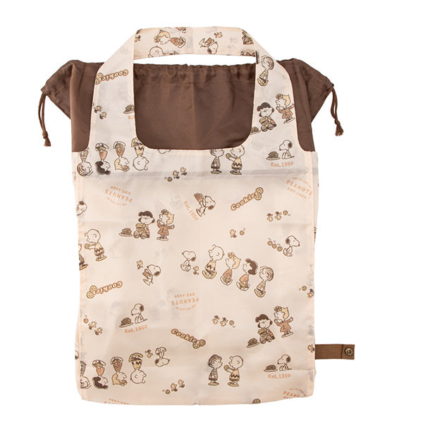 wwwi0011ページ スヌーピー ワイド底板付きエコバッグ (FAVORITE PLACE)