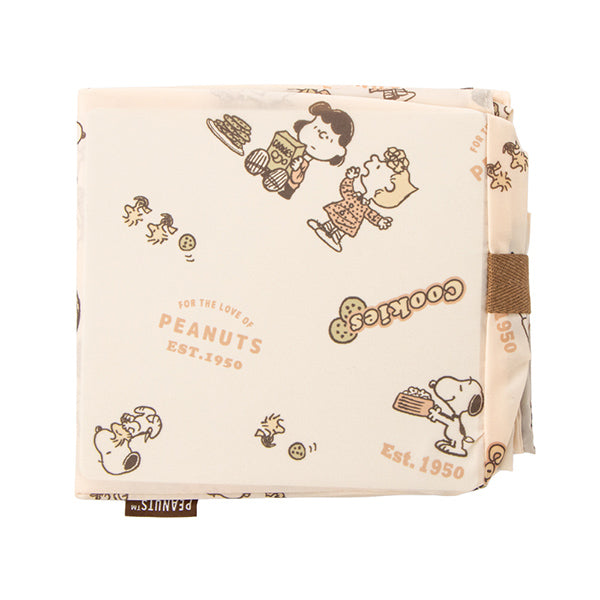 スヌーピー ワイド底板付きエコバッグ (COOKIE!)