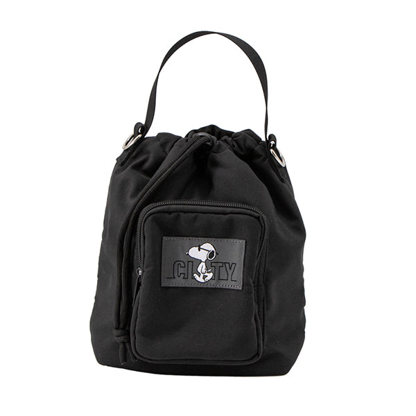 ◎PORTER 　スヌーピー ショルダーバッグ 2way [美品] スヌーピー 2way巾着ショルダーバッグ (CITY)