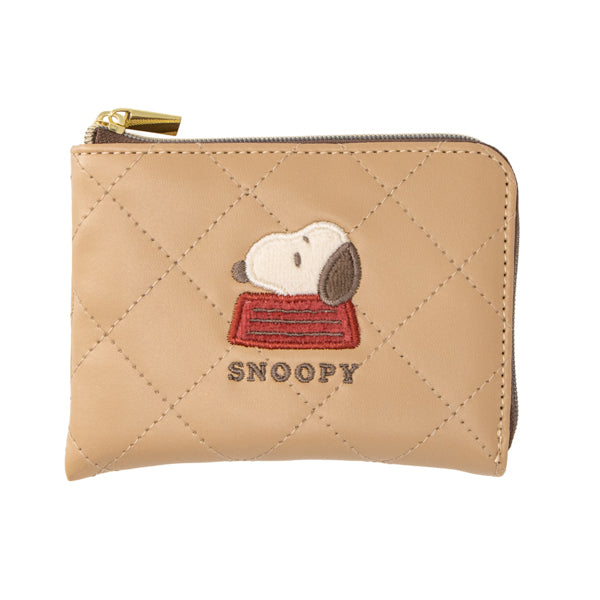 スヌーピー L字カードケース (USUAL SNOOPY)