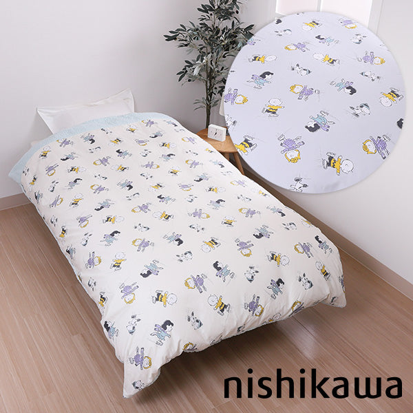 スヌーピー あったか掛けふとんカバー (Skate)