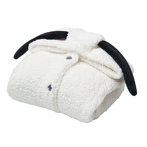 スヌーピー 着る毛布 (Snoopy face)
