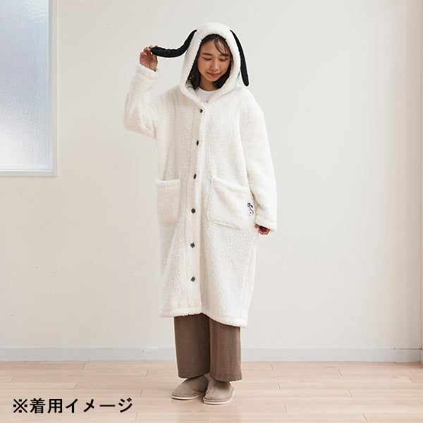 スヌーピー 着る毛布 (Snoopy face)