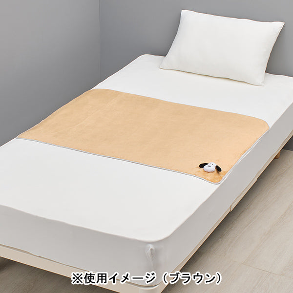スヌーピー 巾着付きひざ掛け (Snoopy face)