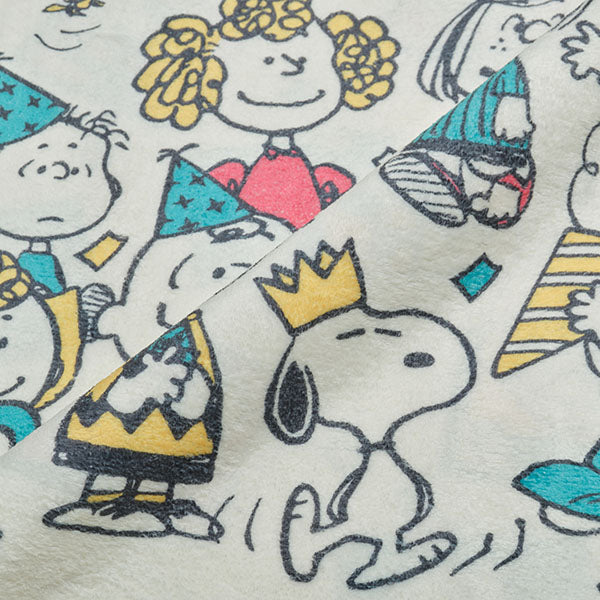 スヌーピー リバーシブルひざ掛け (PEANUTS 75th Party)