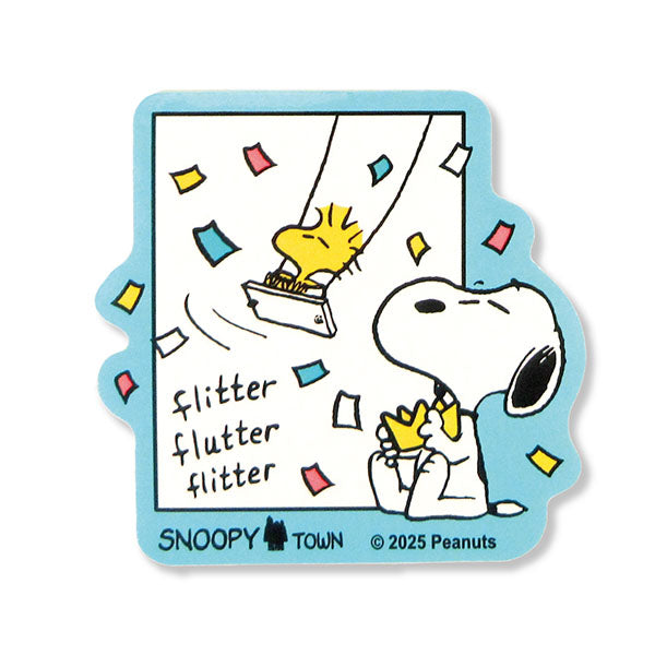 スヌーピー ステッカー3枚セット (HAPPINESS IS 75YEARS OF PEANUTS)
