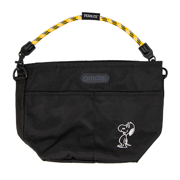OUTDOOR PRODUCTS × PEANUTS ショルダーバッグ (ブラック)