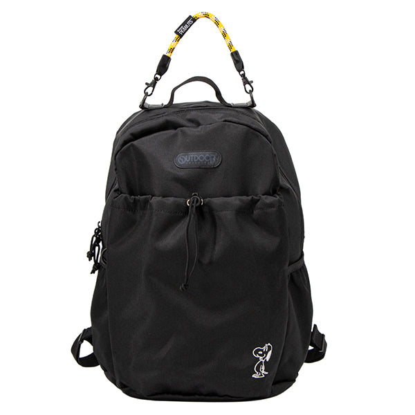 OUTDOOR PRODUCTS × PEANUTS リュックサック (ブラック)