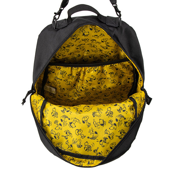 OUTDOOR PRODUCTS × PEANUTS リュックサック (ブラック)