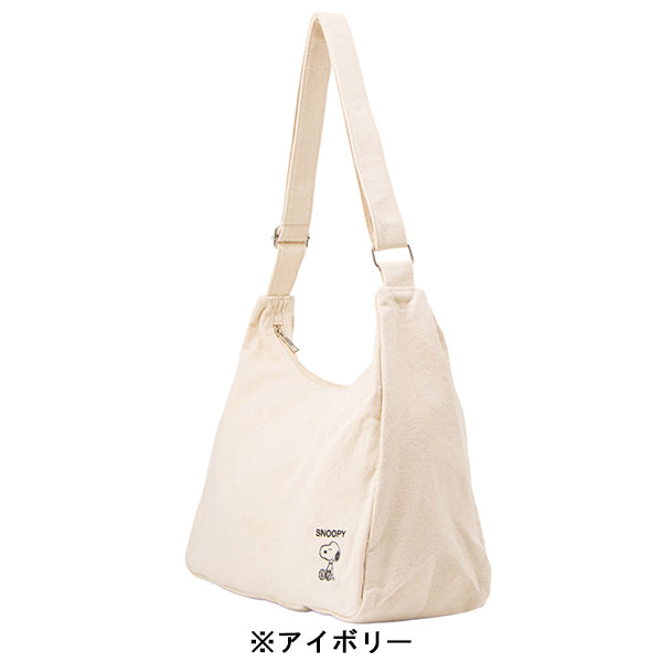 スヌーピー　帆布 ガーデンバッグ　ショルダー スヌーピー 帆布ショルダーバッグ