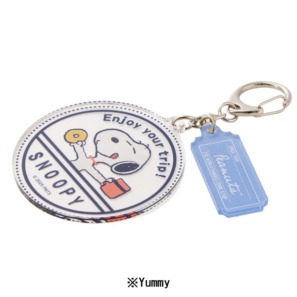 ピーナッツ スヌーピー 65周年 アクリルキーホルダー ピーナッツ