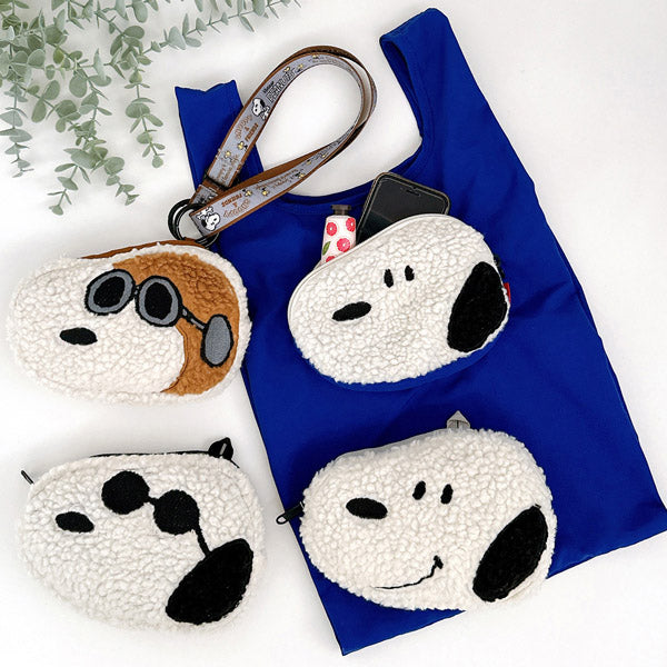 フェイラー✖スヌーピー Peach柄 ミニスマホショルダーポーチ