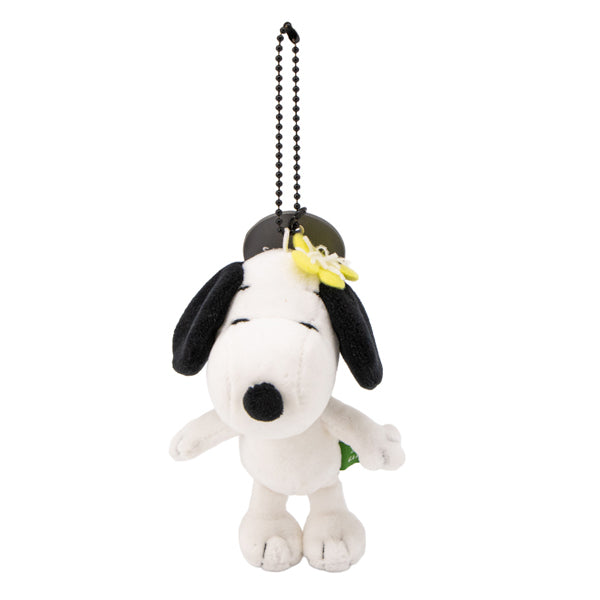 SNOOPY GARDEN ぬいぐるみミニキーリングセット(菜の花とハルバン)