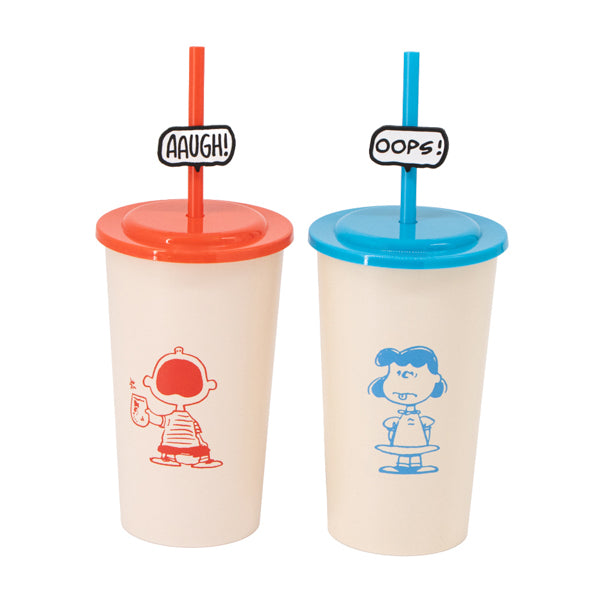 SNOOPY GARDEN リユーザブルカップセット(牛乳の中のチョコクッキー)