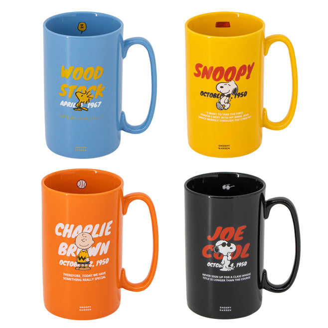 SNOOPY GARDEN カラーロングマグカップ