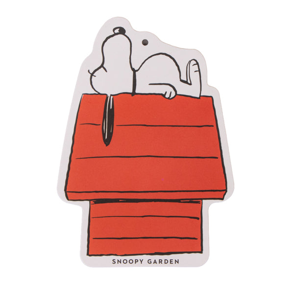 SNOOPY GARDEN メッセージカード付きぬいぐるみ(35cm)