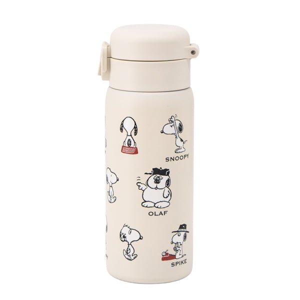 スヌーピー ワンプッシュステンレスボトル350mL (Have a blast)