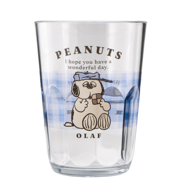 スヌーピー クリアタンブラー 370mL (OLAF/COOKIETIME)