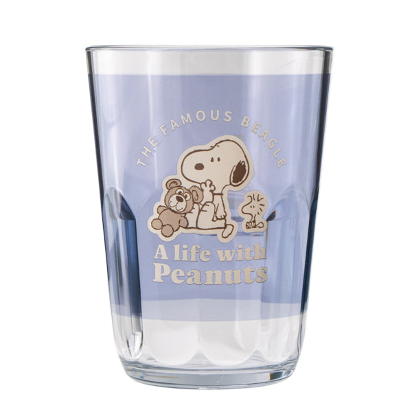 スヌーピー クリアタンブラー 370mL (スヌーピーとくま)