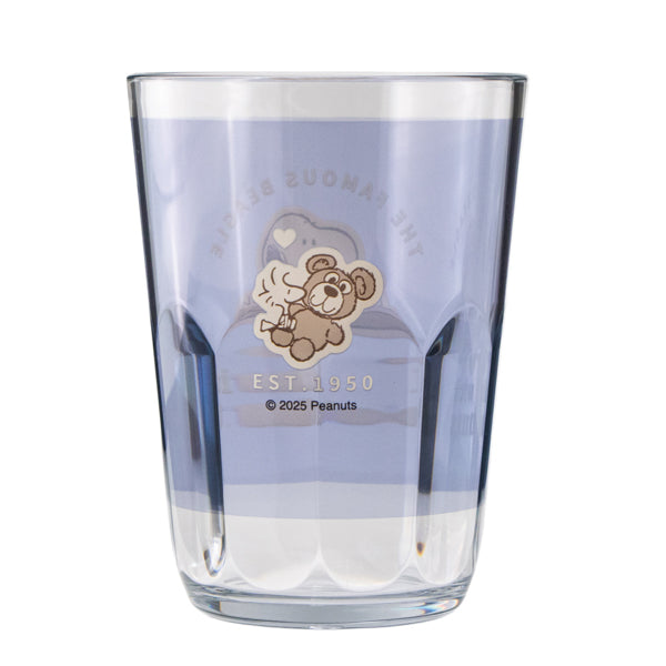 スヌーピー クリアタンブラー 370mL (スヌーピーとくま)