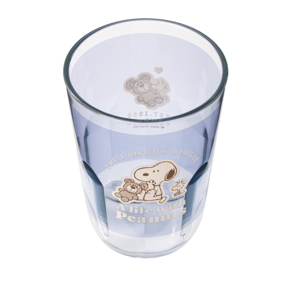 スヌーピー クリアタンブラー 370mL (スヌーピーとくま)