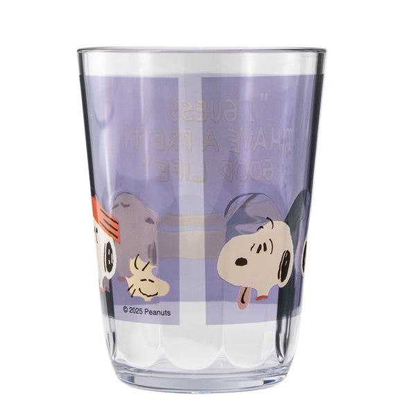 スヌーピー クリアタンブラー 370mL (FUNNY BEAGLE)